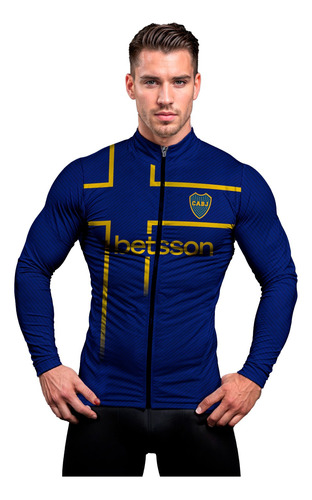 Campera Deportiva Al Cuerpo Boca Juniors Suecia Cfut094