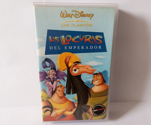 Las Locuras Del Emperador Película Vhs Original Disney