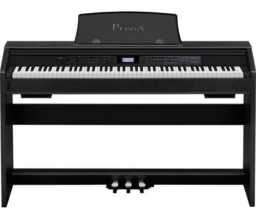Teclas de piano digital Casio PX780bk Privia con móvil