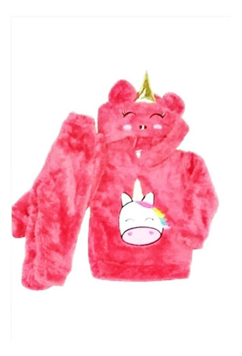 Conjunto Unicornio Peluchito Bebe Super Abrigados!!