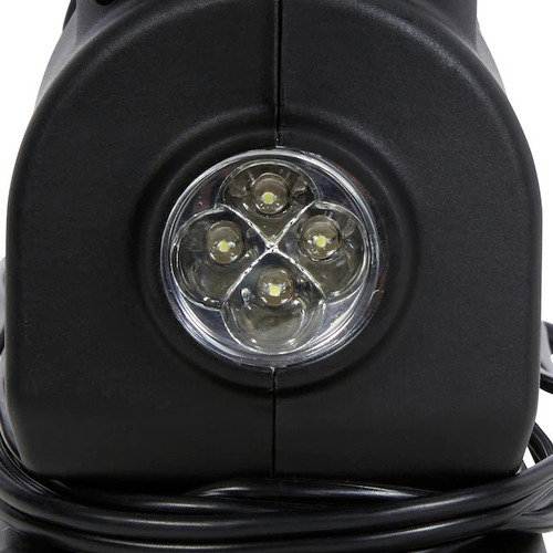 Inflador Compresor Para Llantas 12v Kobalt KL12DD Color Negro
