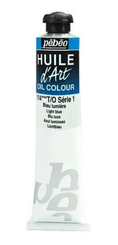 Art Paint - Pebeo Huile D'art Tubo, 80ml, Azul Claro