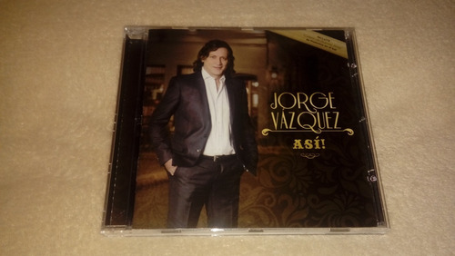 Jorge Vázquez - Así! (cd Abierto Sin Uso, Nuevo) *