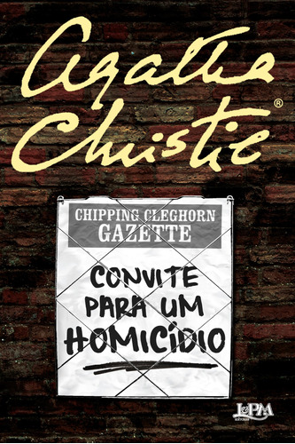 Convite para um homicídio, de Christie, Agatha. Série Agatha Christie Editora Publibooks Livros e Papeis Ltda., capa dura em português, 2017