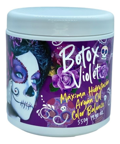 Botox Keratin Professional Violet Argan Oil 550 Ml Matizador