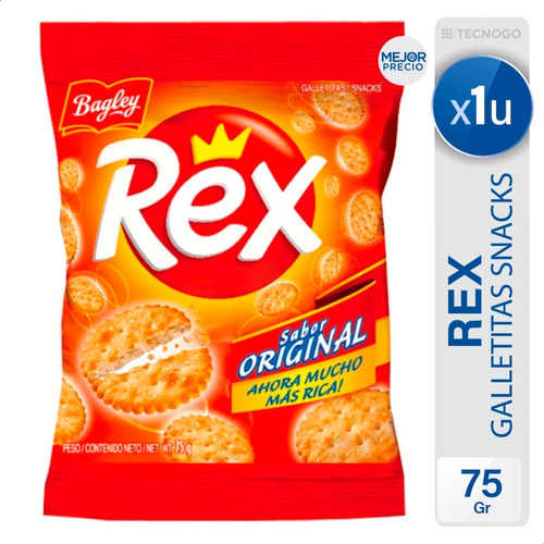 Galletitas Saladas Rex Bagley - Mejor Precio