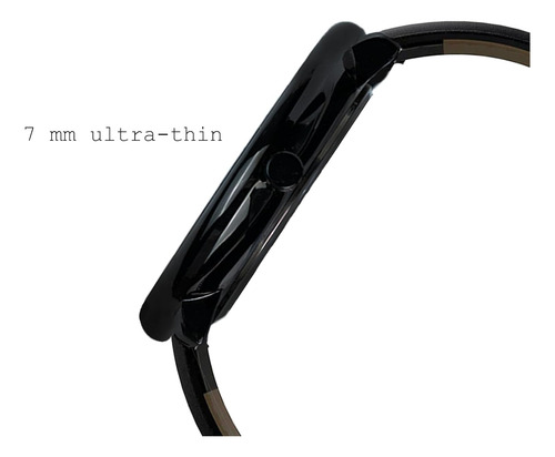 Relojes Para Hombre Ultradelgados Minimalistas Impermeables