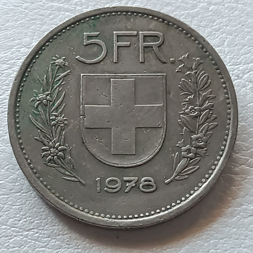 Moeda 5 Francos 1978 (Usado)