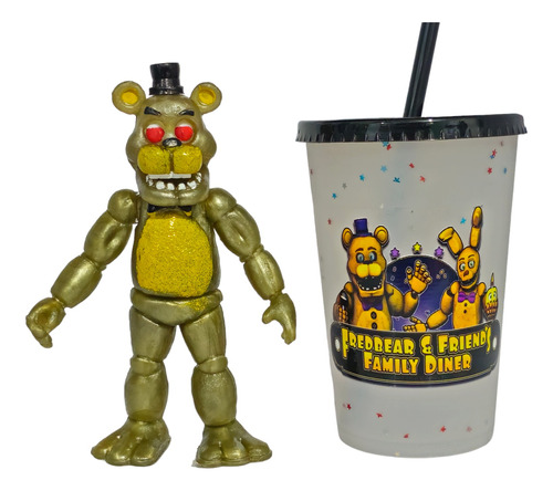 Juguete Vaso Magico & Figura Five Nights At Freddy's Freddy
