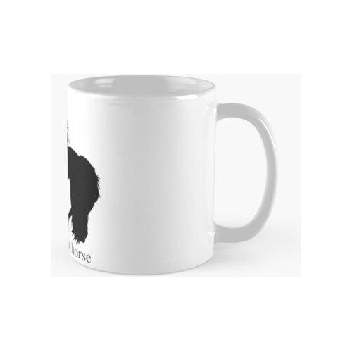 Taza La Gloria Del Caballo-negro Caballo-sudadera Con Capuch