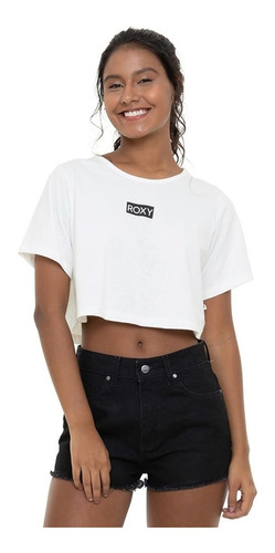 Cropped Roxy Box Branca