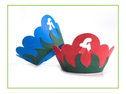 Wrapper Cinta Cupcake Premium Ponque Capaci Candybar 24und