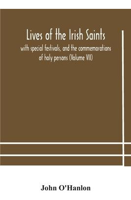 Libro Lives Of The Irish Saints : With Special Festivals,...