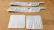 Comprar Calcos Honda Dax Kit Completo 1995 Moto Azul Todos Los Calco