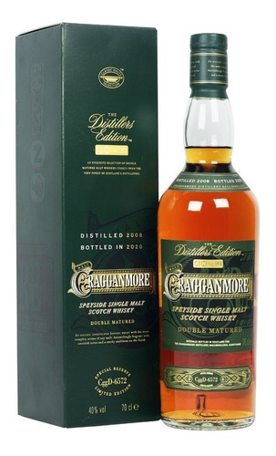 Whisky Cragganmore Distillers Edition 1000ml En Estuche