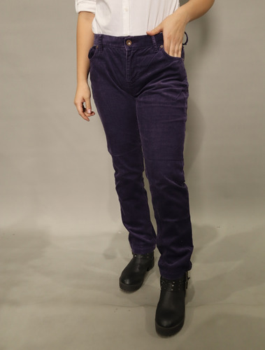 Pantalón Saville Row (talla L) Color Morado Con Uso Visible