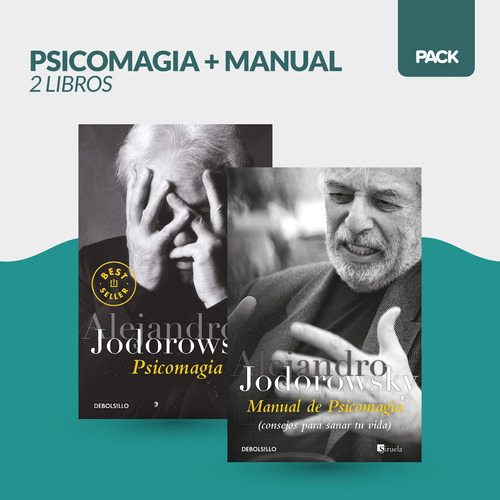 Pack Psicomagia + Manual - Jodorowsky 2 Libros 