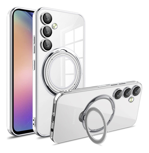 Para Samsung A56 Caja Transparente A36 A16 A06, S25u