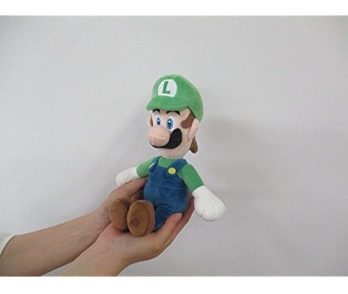 Coleção Sanei Super Mario All Star - Pelúcia Luigi Green