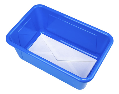 Cubos Pequeños De Almacenamiento 5 Piezas Color Azul 31 X 20