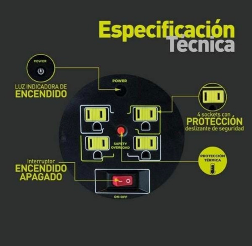 Extensión Luceco Masterplug De 15 Metros