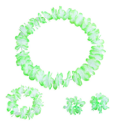 Collar Con Flores Hawaianas, Diadema, Guirnalda, Boda