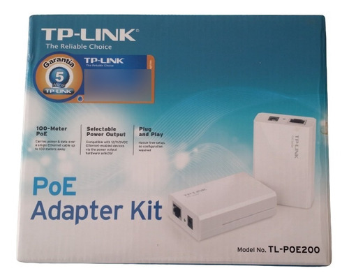 Adaptador Poe Tp Link Tl-poe200