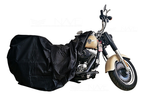 Capa Para Moto Custom Harley, Shadow, Boulevard, Vulcan Gg Cor Preto