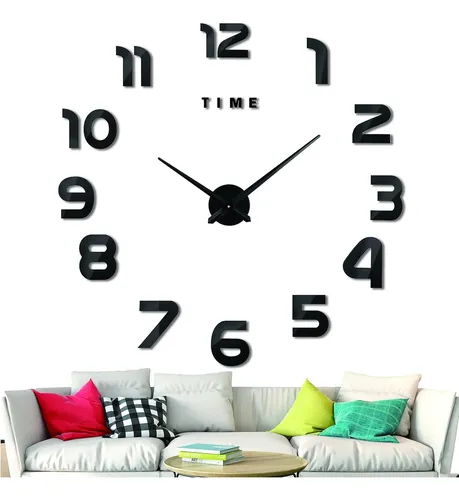 Reloj de pared 3d mercadolibre hotsell