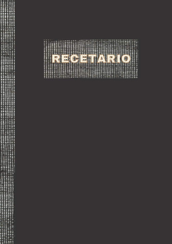 Libro: Recetario: Libreta Tipo Libro Para Escribir Recetas. 