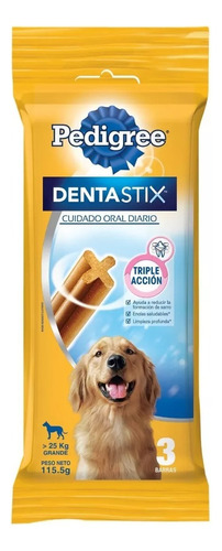 Pedigree Dentastix Razas Grandes X 115.5 Gs  3 Barras