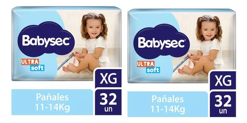 3 Pack Pañales Babysec Ultra En Todos Los Talles Baby Sec