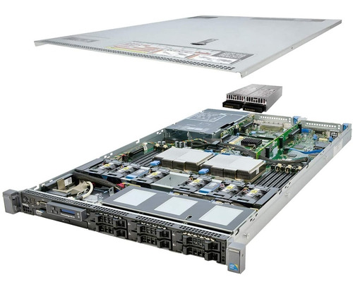 Servidor Dell Power Edge R610 96gb 2xsas 600gb 2x Xeon C/nf