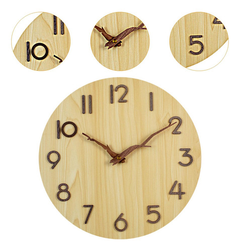Reloj De Pared Colgante, Reloj Pequeño Que No Hace,