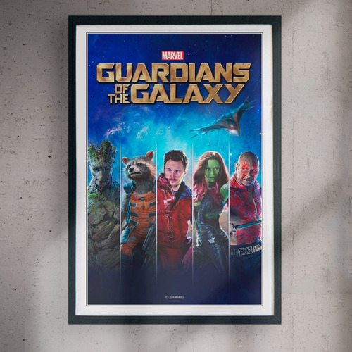 Cuadro 60x40 Peliculas - Guardianes De La Galaxia - Poster