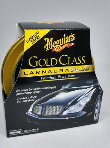 Imagen 1 de 2 de Meguiars Gold Glass Carnauba Plus Paste  Wax - Highgloss Ros