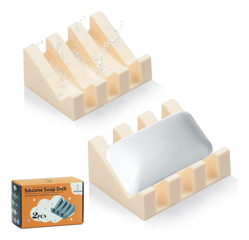 Jabonera De Silicona Con Desagüe,jabonera Ducha Cascada Abj
