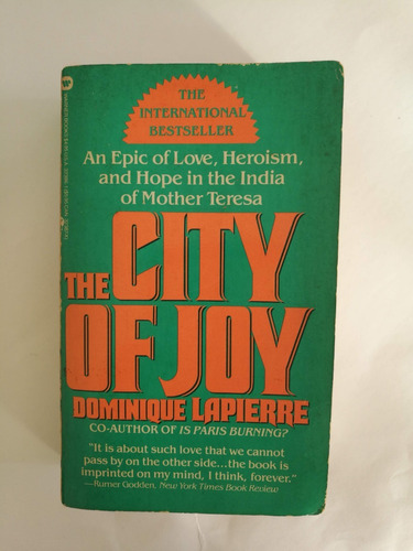 Libro: The City Of Joy - Dominique Lapierre
