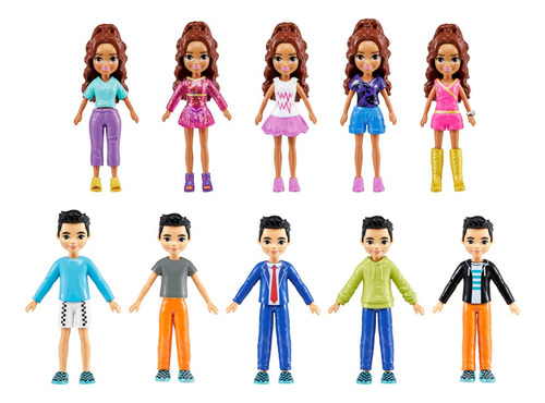 Polly Pocket Accesorios Súper Paquete De Modas Bahía Mágica