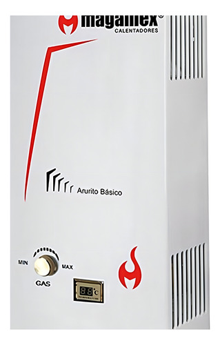 Boiler Paso Calentador Gas Lp 6lt Instantaneo Básico Magamex