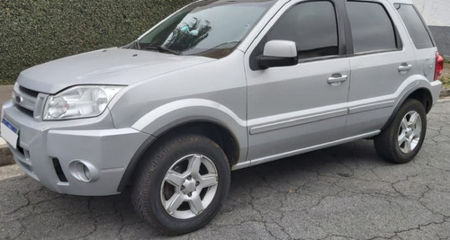Imagem 1 de 12 de Ecosport Automática Ford Ecosport 2010 Xlt 2.0 Prata Nova