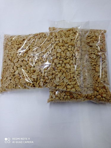 Cacahuate Tostado, 1 Kilogramo, Botana Sin Sal, Maní Tostado