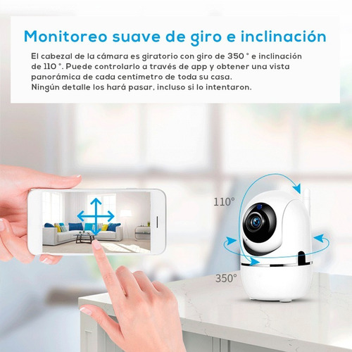 Camara Ip Wifi Only Robotizada Con Autotracking