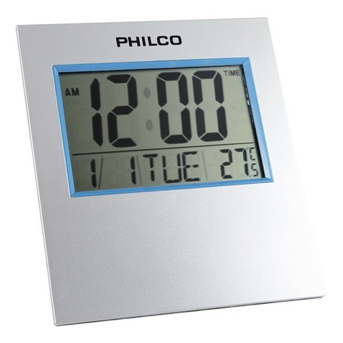Reloj Con Termometro Y Alarma Philco White - Revogames