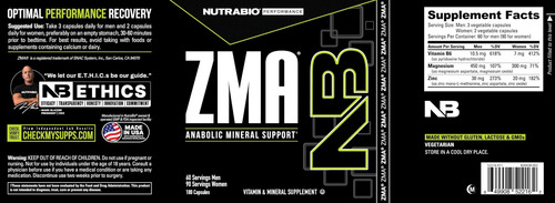 Suplementos Nutrabio Zma Para Hombres Y Mujeres: Sopa De Zin