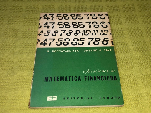 Aplicaciones De Matemática Financiera - H. Roccatagliata