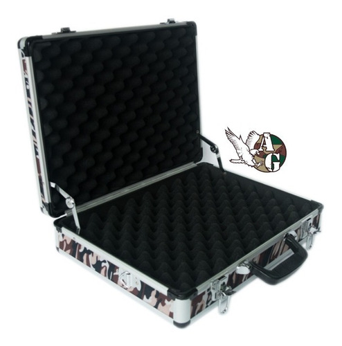 Imagen 2 de 6 de Maletin Airsoft De Aluminio Mediano Apg