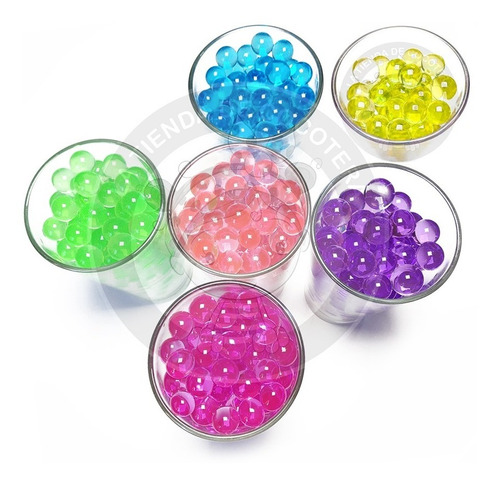 Imagen 1 de 1 de X 5 Sobres Hidrogel Igual Color Colores Varios (1000 Perlas)