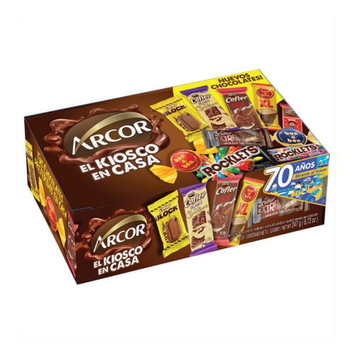 Bombones Y Chocolates Surtidos Arcor X246grs - Cotillón Waf