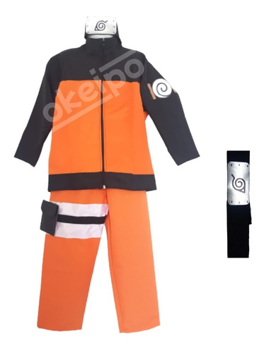 Naruto Para Niños - Disfraz Cosplay Anime